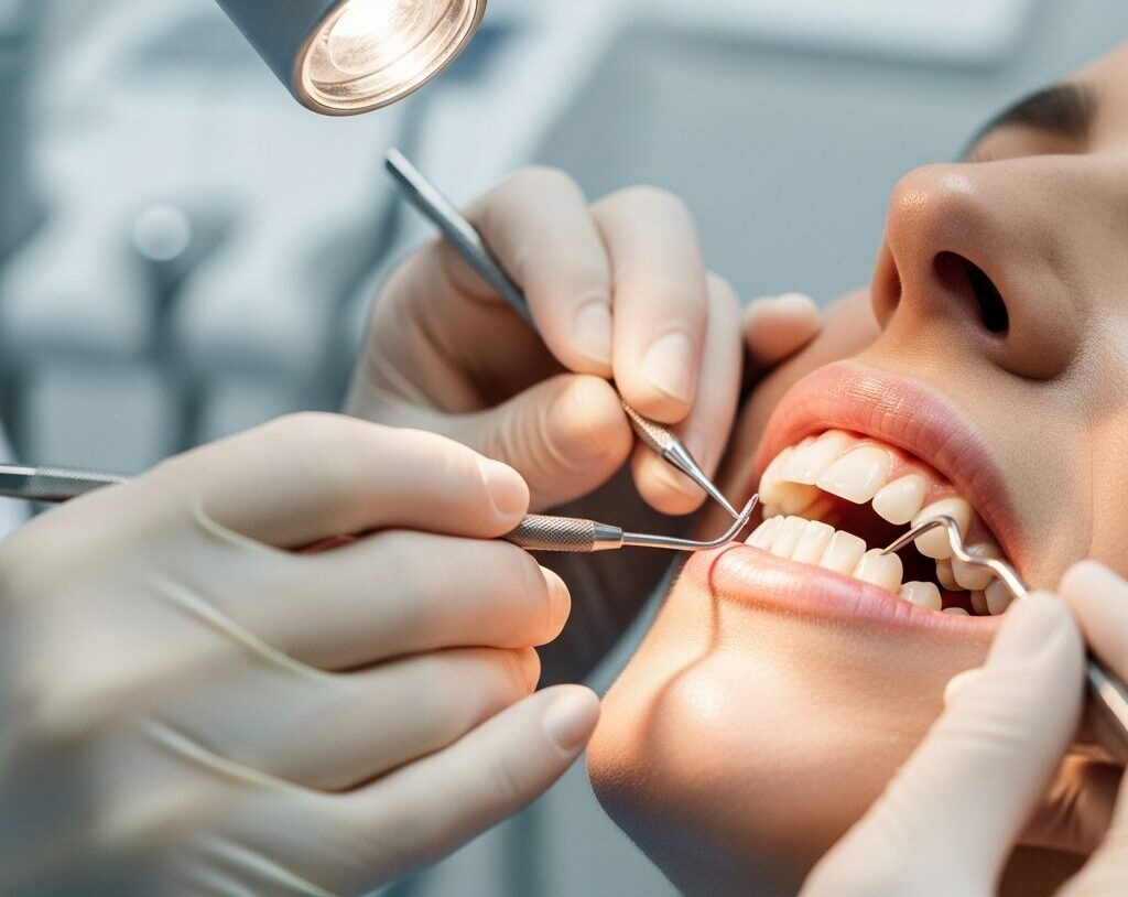 Cosmetic bonding and whitening as part of a complete smile makeover